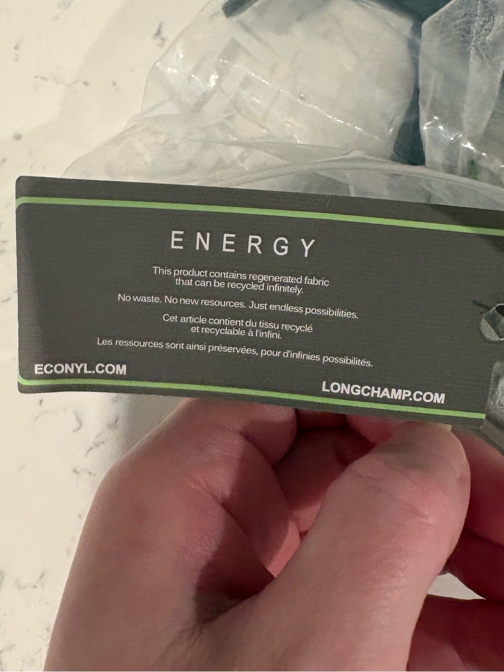 Longchamp le pliage energy XS Black - Picture 7 of 7